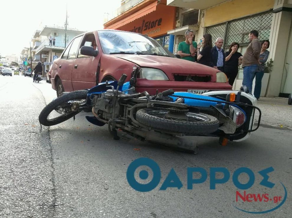 Τροχαίο με τραυματισμό στην Αθηνών