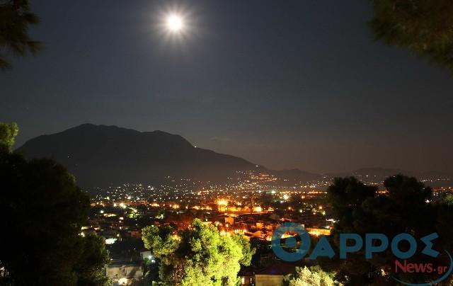 Πανσέληνος Αυγούστου 2019: Στην Καλαμάτα ο… εορτασμός από το Κάστρο