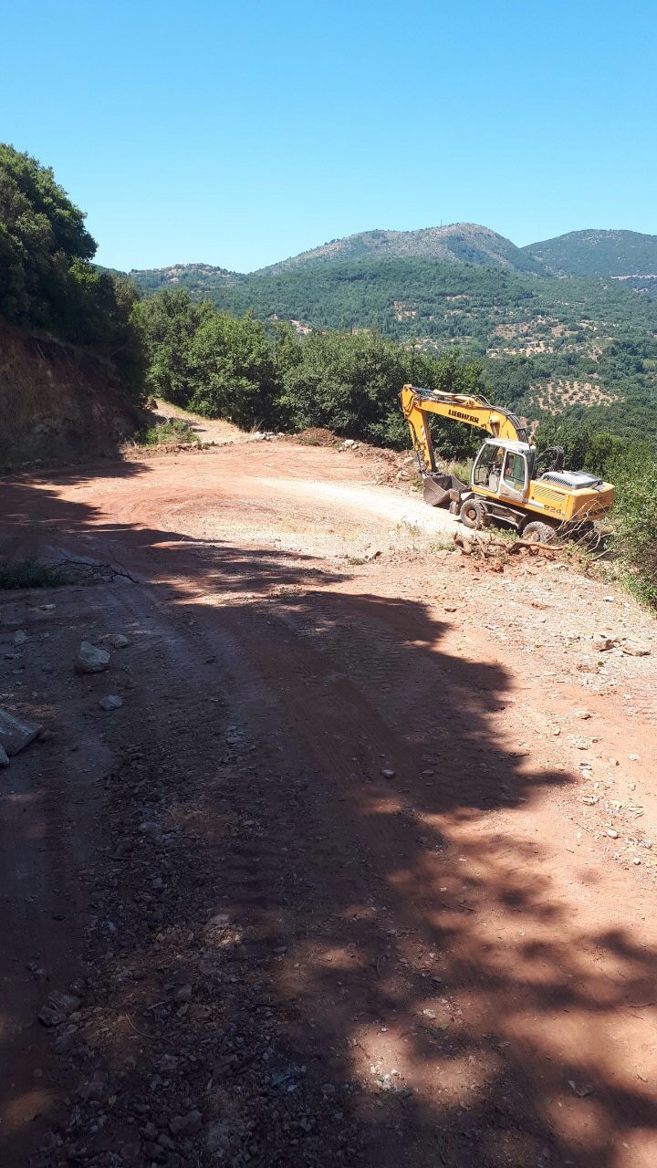 Νέδα: Ξεκίνησε η βελτίωση ασφάλειας του δρόμου από τα Πλατάνια