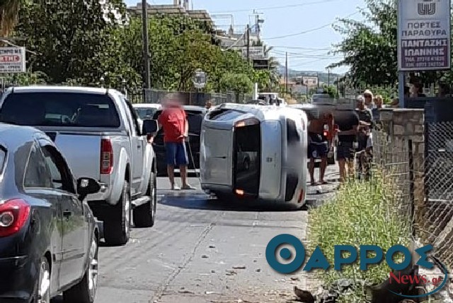 Αυτοκίνητο ντελαπάρισε στη Βέργα