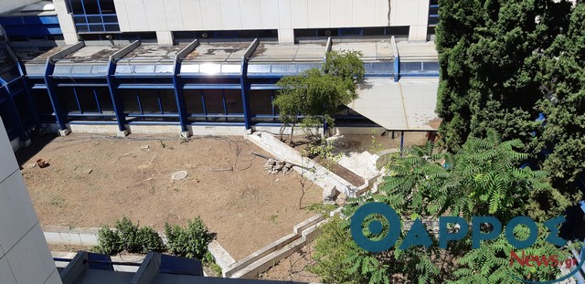 Αλλάζει το αίθριο του Δικαστικού Μεγάρου