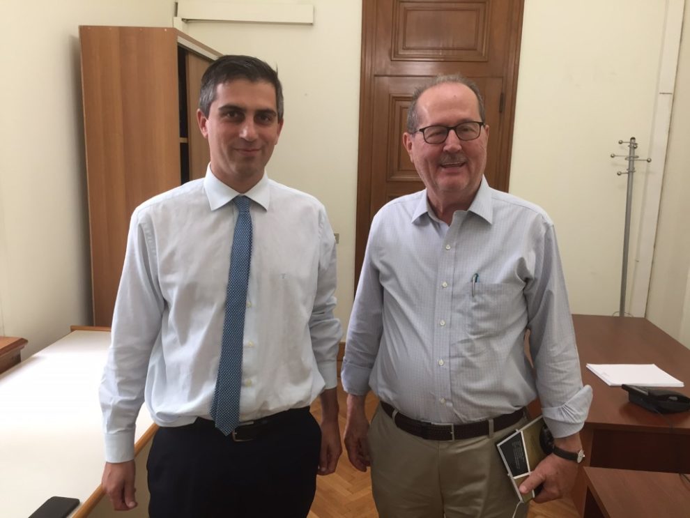 Διαχείριση απορριμμάτων, φυσικό αέριο, καινοτομία στην ατζέντα του Π. Νίκα με κυβερνητικούς παράγοντες