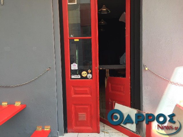 Διάρρηξη σε φαστ φουντ στο κέντρο της Καλαμάτας