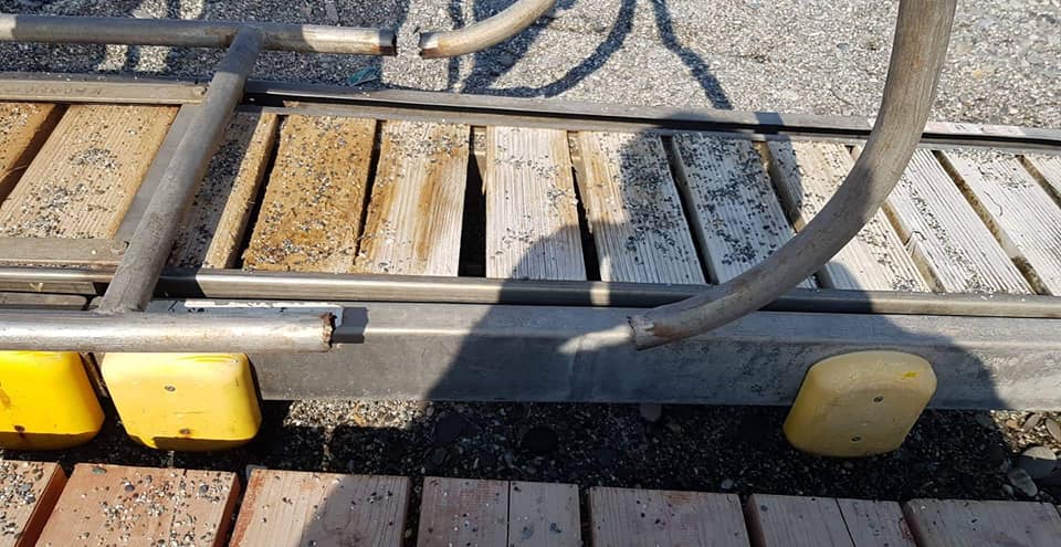 Πάλι έκαναν ζημιές στο sea truck