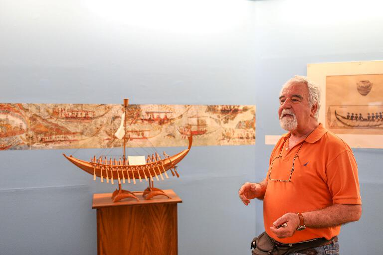 Πέτρος Σοφικίτης: «Όραμά μου είναι τα έργα μου να κοσμήσουν κάποτε ένα Ναυτικό Μουσείο στην Καλαμάτα»