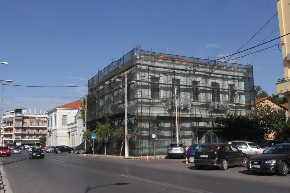 Προχωρούν οι εργασίες συντήρησης του κτηρίου του Λιμεναρχείου Καλαμάτας