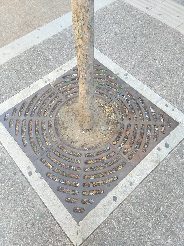 Πεταμένες γόπες στην Αριστομένους