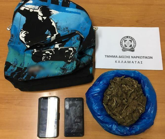 Συνελήφθησαν τέσσερα άτομα για ναρκωτικά στο Δήμο Καλαμάτας