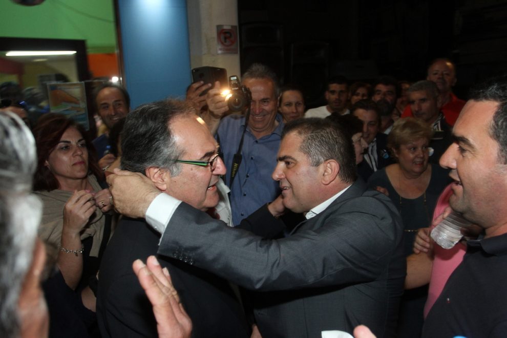 Ευχές του Βασίλη Κοσμόπουλου στον Θανάση Βασιλόπουλο