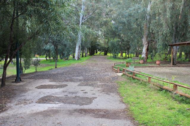 Το γήπεδο στο πάρκο του Αλμυρού