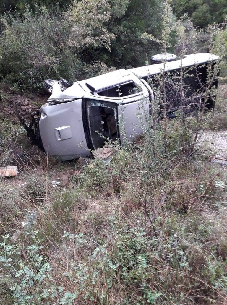 Τριφυλία: Άγιο είχε οδηγός αγροτικού οχήματος  που «έπεσε» λίγο πριν από το Σελλαίικο ποτάμι