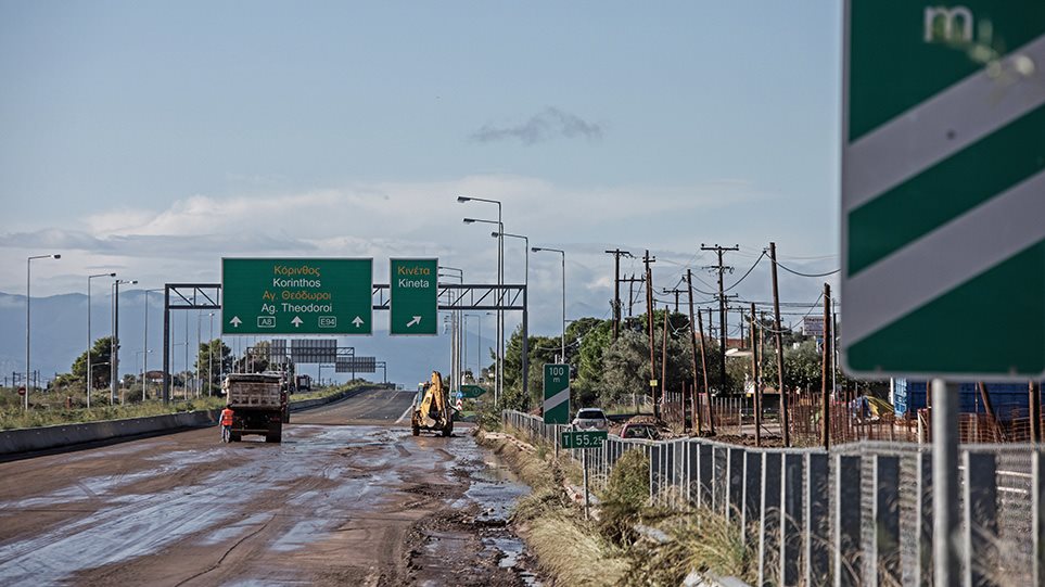 Άνοιξε η Αθηνών – Κορίνθου στο ρεύμα προς Αθήνα