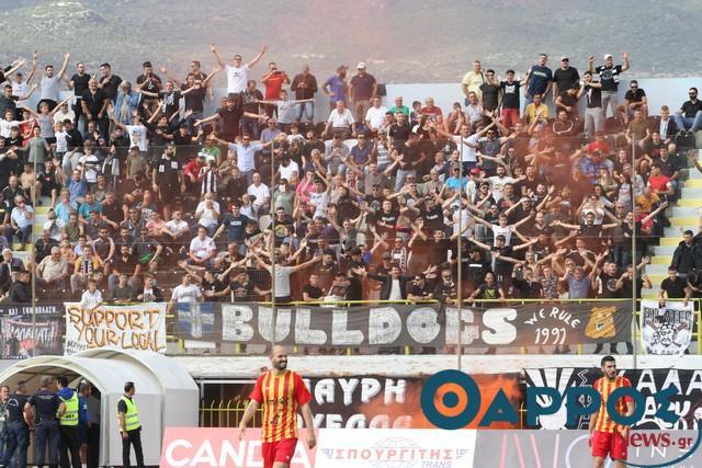 Εκδρομή των οργανωμένων φιλάθλων της Καλαμάτας στην Ηγουμενίτσα για το παιχνίδι με τον Θεσπρωτό