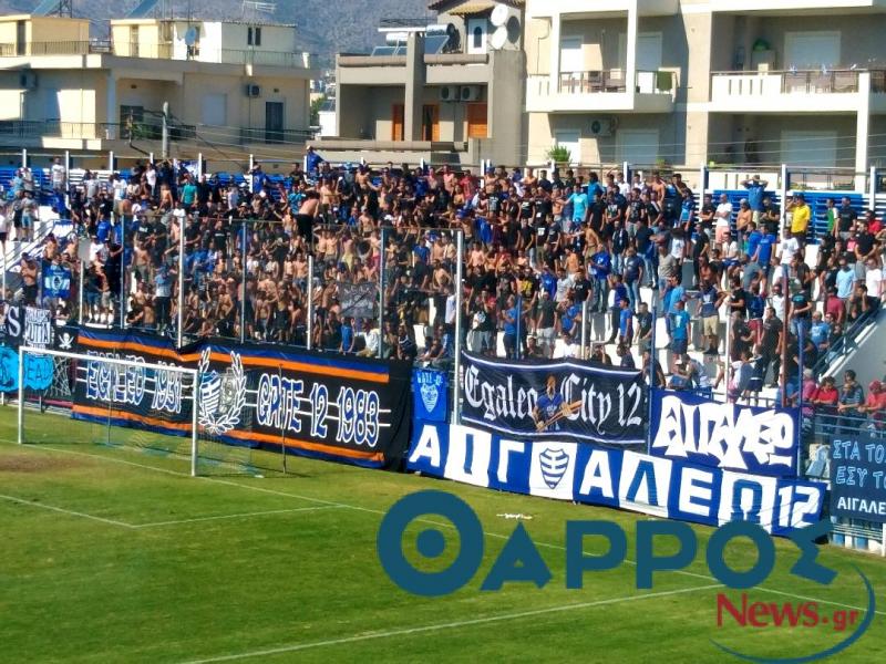 Η Αστυνομία μπλοκάρει τη μετακίνηση οπαδών του Αιγάλεω στην Καλαμάτα