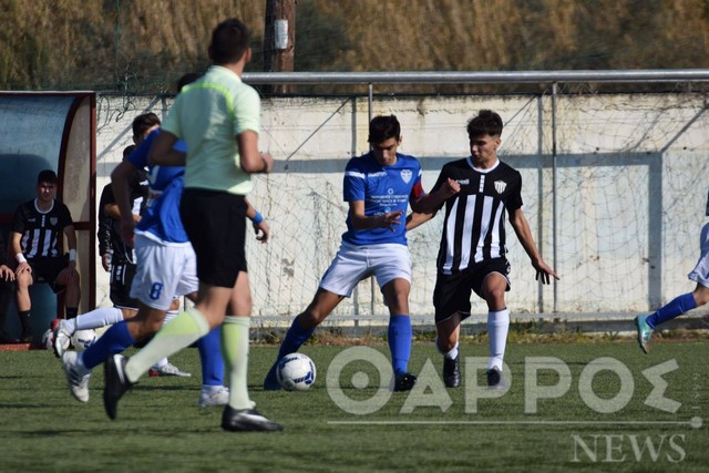 Football League Youth: Ήττα του Π.Σ. Η Καλαμάτα με 2-1 από το Αιγάλεω χθες στο Ασπρόχωμα