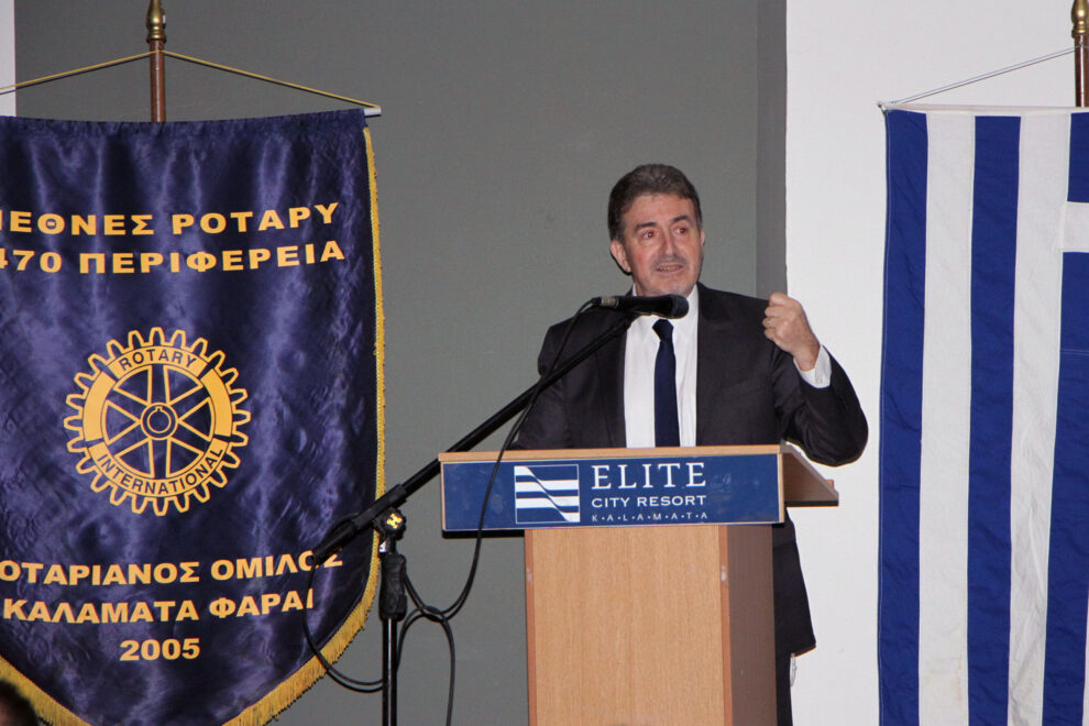 Ομιλία Χρυσοχοΐδη με θέμα «Η αντιμετώπιση των σύγχρονων προκλήσεων στο θέμα της ασφάλειας»