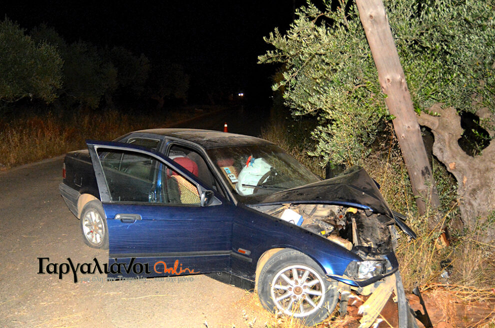 Περίεργο τροχαίο στα Φιλιατρά – Άφαντος ο οδηγός