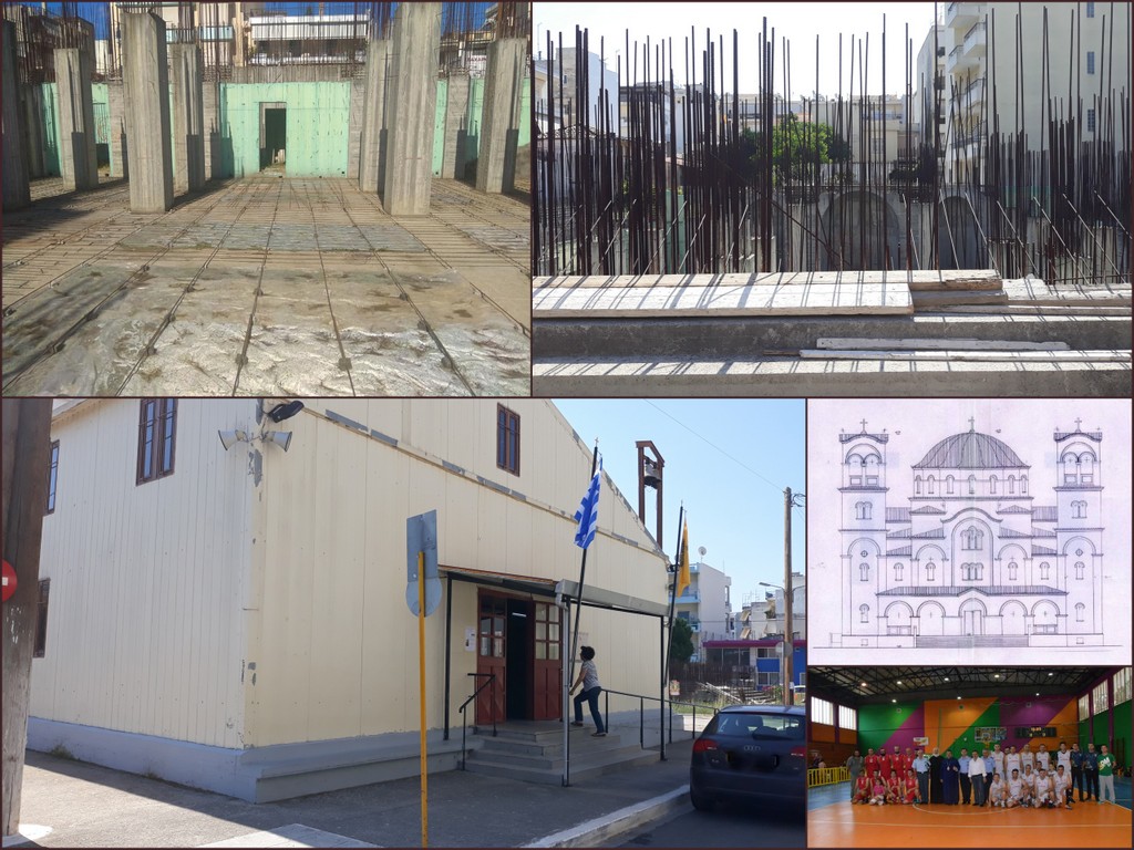 Ύστερα από χρόνια απραξίας ξεκίνησαν πάλι οι εργασίες στον ναό της Αγίας Αικατερίνης