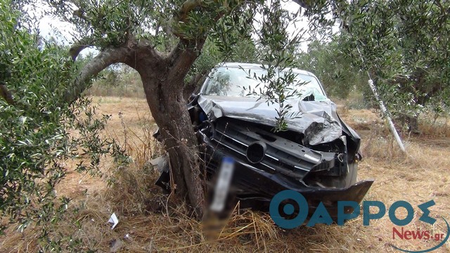 Άγιο είχαν ο πρώην νομάρχης Μεσσηνίας, Δημήτρης Δράκος και η σύζυγος του σε τροχαίο