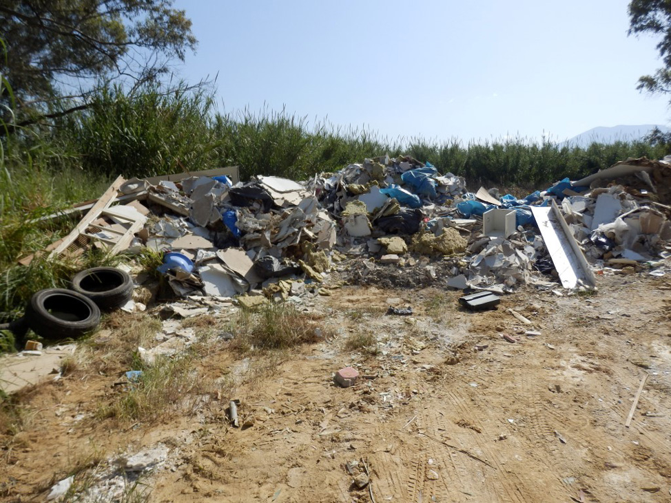 Συμφωνητικό για τη διαχείριση μπάζων