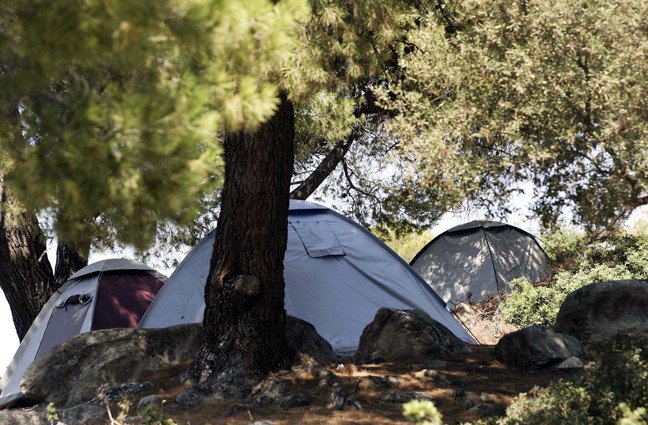 Χειροπέδες σε πέντε άτομα για ελεύθερο κάμπινγκ στην Ελαία Τριφυλίας