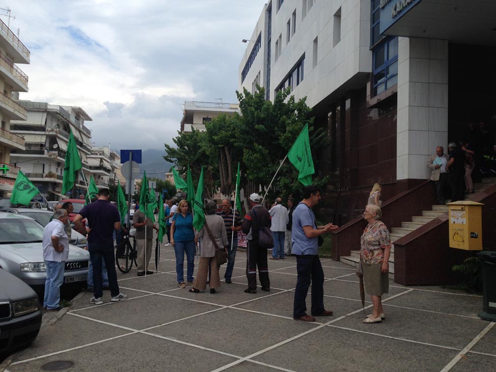 Αγρότες στη Μεσσηνία ζήτησαν να σταματήσει η ποινικοποίηση των αγώνων τους