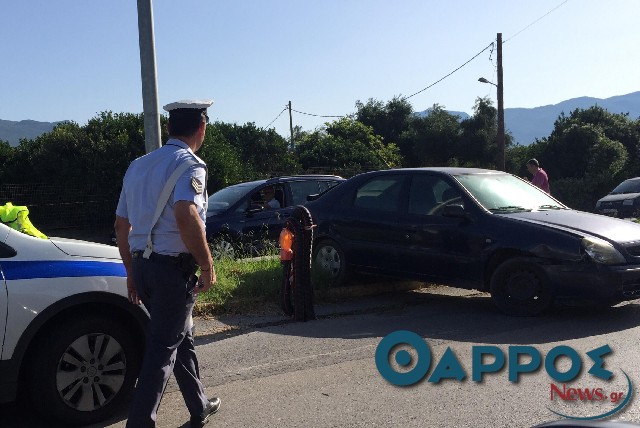 Σοβαρό τροχαίο στη Νέα Είσοδο της Καλαμάτας