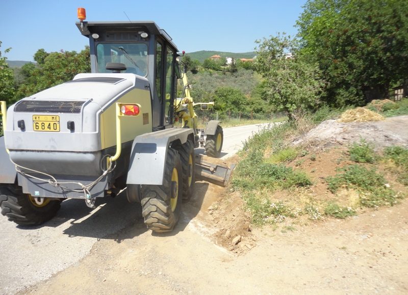 Καθαρισμός εθνικού  και επαρχιακού δικτύου Μεσσηνίας