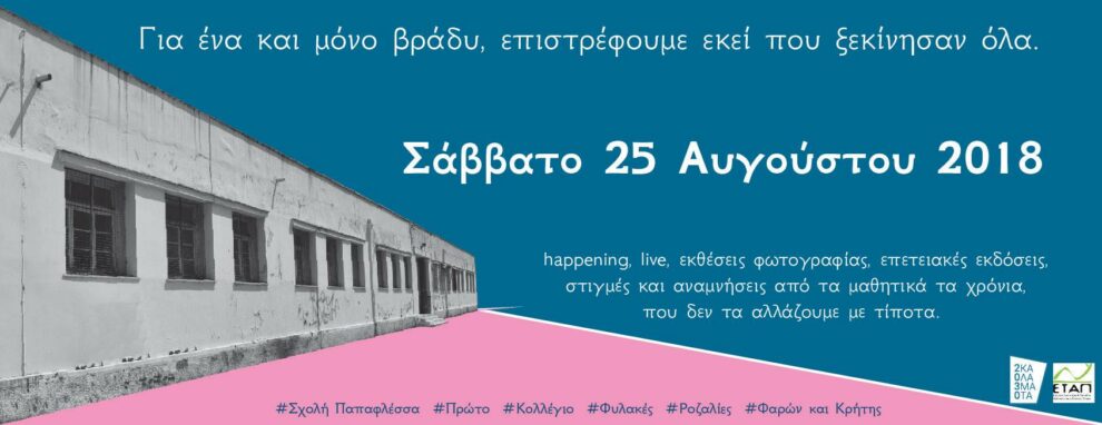 Τα παιδιά των «φυλακών» επιστρέφουν στον τόπο του «εγκλήματος»…