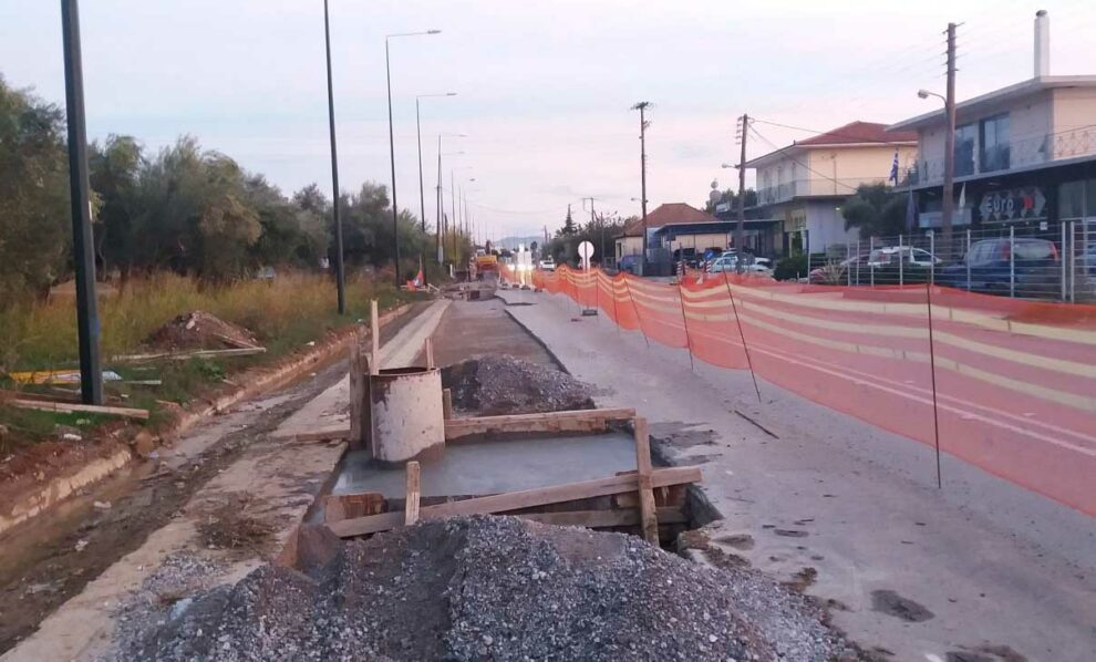 Στις 20 Σεπτεμβρίου θα έχουν ολοκληρωθεί τα αντιπλημμυρικά έργα στην Καλαμάτα