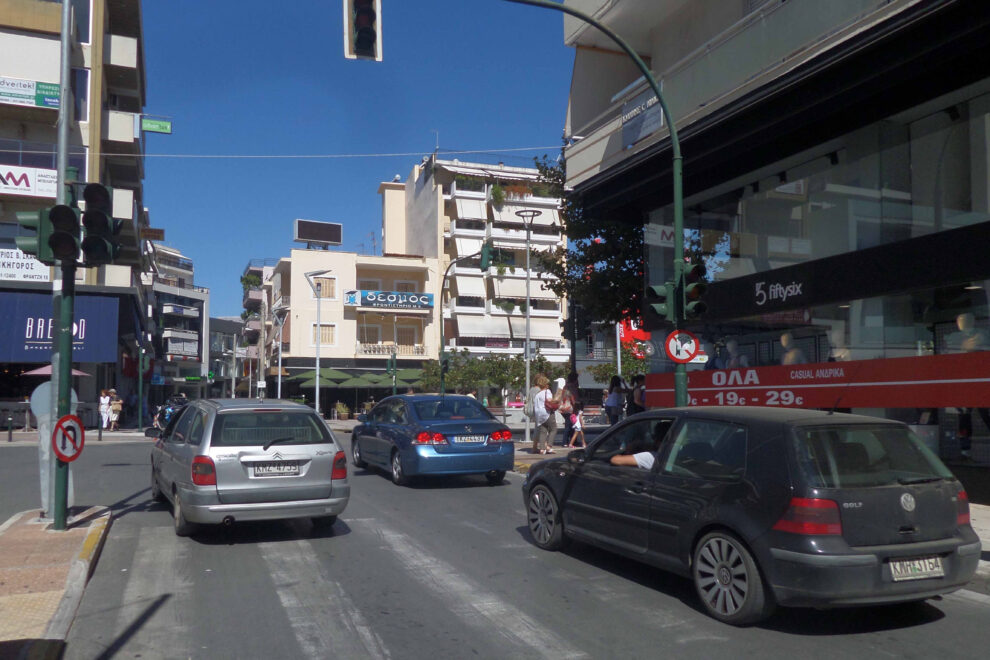 Στο κέντρο της Καλαμάτας