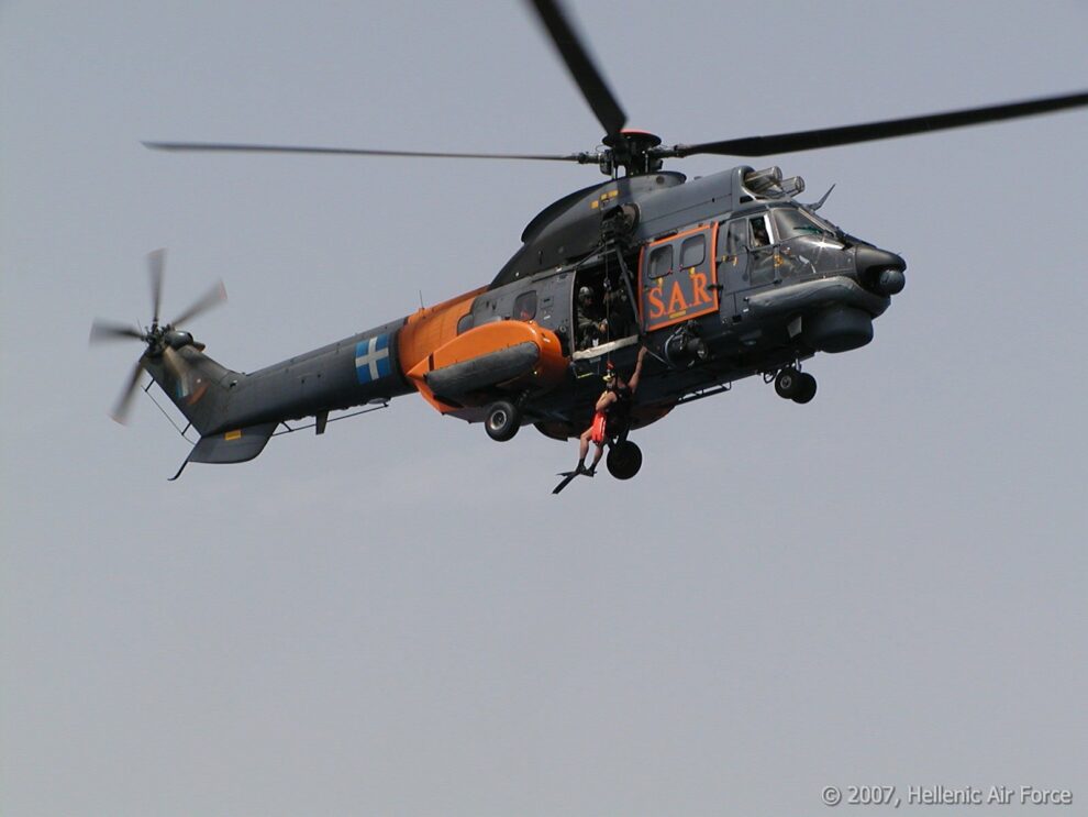 Ολονύχτιο θρίλερ με 3 Γάλλους που χάθηκαν στο Ρίντομο και διασώθηκαν από ελικόπτερο Super Puma