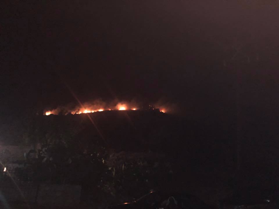 Μεγάλη πυρκαγιά στη Μάνη