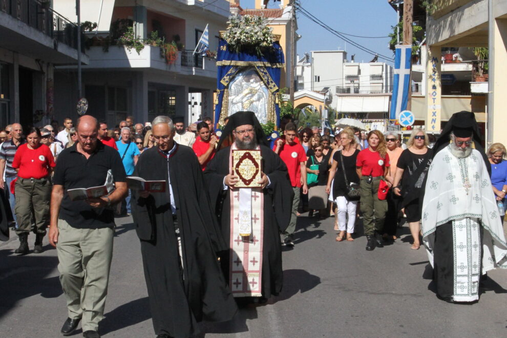 Αναχώρησε για τη Μονή Δημιόβης η εικόνα της Παναγίας