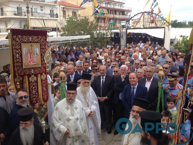 Κυπαρισσία:  Λαμπρότητα στη γιορτή της Υψώσεως του Τιμίου και Ζωοποιού Σταυρού!