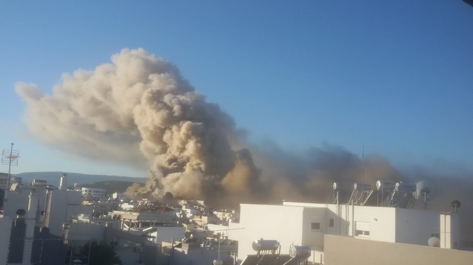 Μεγάλη φωτιά στο Πανεπιστήμιο Κρήτης: Έρευνες για τυχόν εγκλωβισμένους