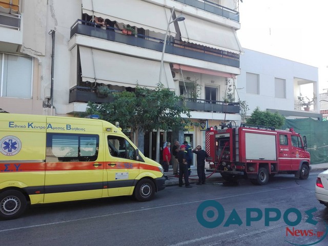 Καπνοί από πολυκατοικία αναστάτωσαν τη Φαρών