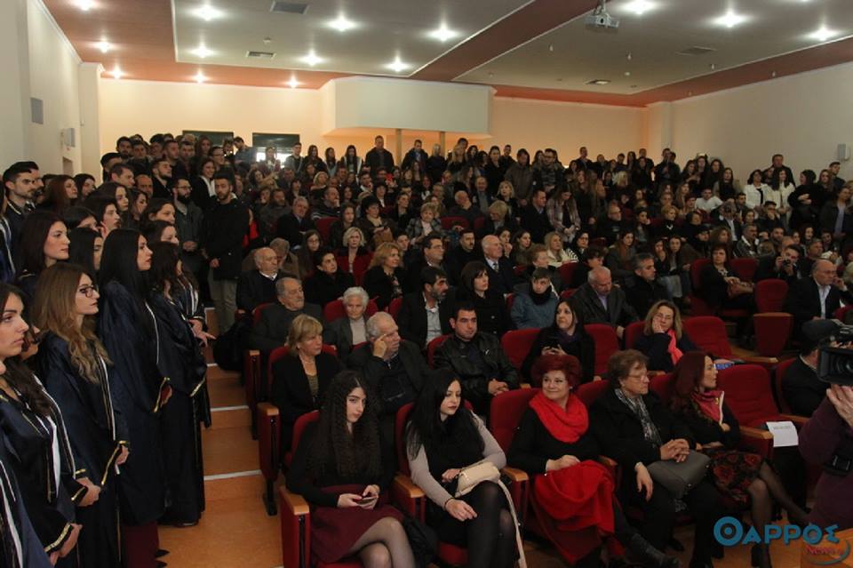 Ορκωμοσίες στην Πανεπιστημιακή Σχολή της Καλαμάτας