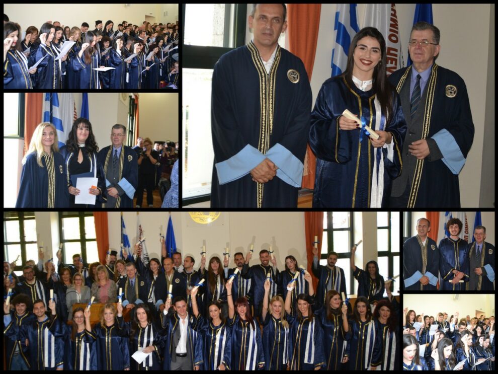 Ορκωμοσίες στην Πανεπιστημιακή Σχολή της Καλαμάτας (φωτογραφίες και βίντεο)