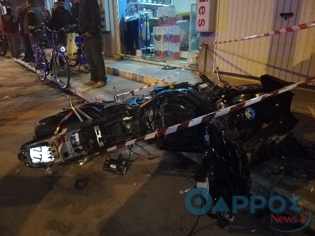 28χρονος σκοτώθηκε σε τροχαίο στην οδό Αθηνών (φωτογραφίες)
