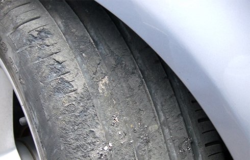 Φθαρμένα ελαστικά και χωρίς ΚΤΕΟ