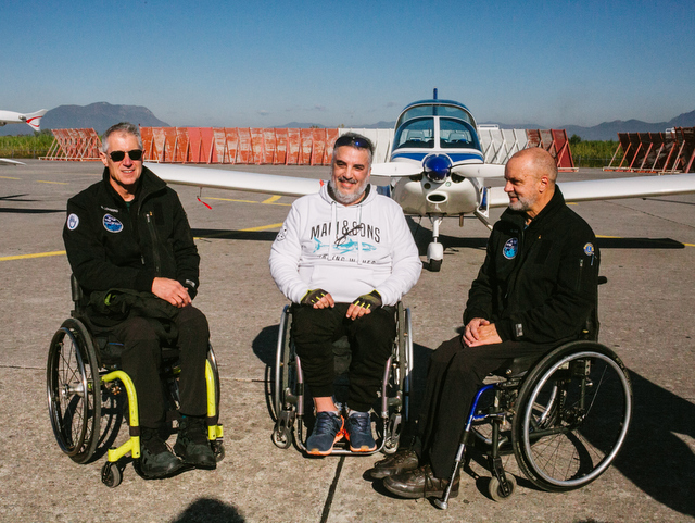 Handiflight Around the World, οι σύγχρονοι ήρωες πέρασαν και από την Καλαμάτα