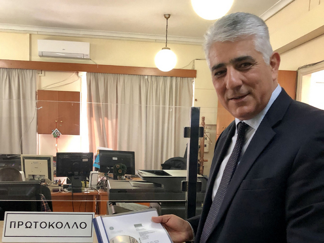 Ο Δημήτρης Καφαντάρης κατέθεσε φάκελο για ανέγερση νέου σχολικού συγκροτήματος Γυμνασίου και ΓΕΛ στην Κορώνη