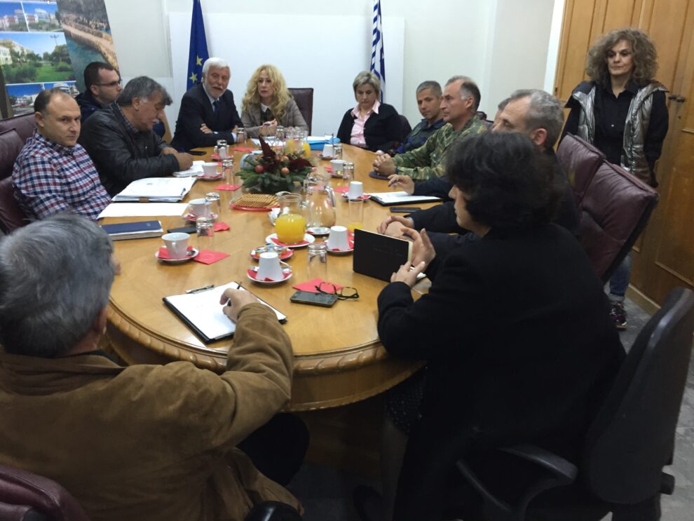 Ικανοποίηση Τατούλη για το επίπεδο ετοιμότητας της Πολιτικής Προστασίας του Νομού Μεσσηνίας