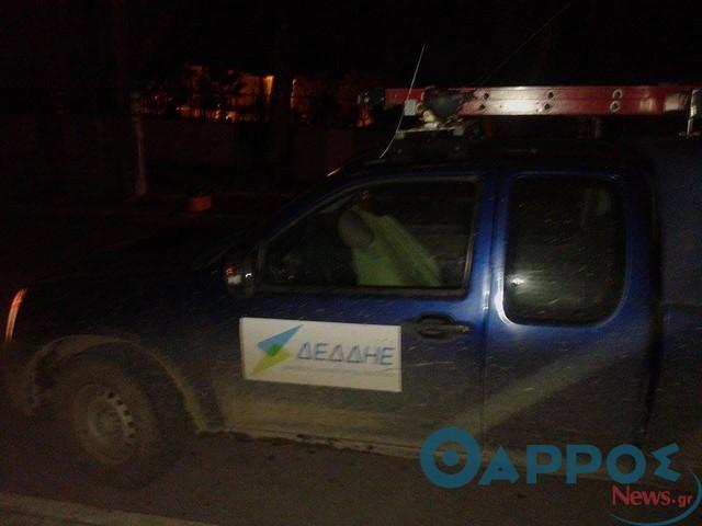 Χωρίς ρεύμα περιοχές της Μεσσηνίας- Λύνεται το πρόβλημα στην Καλαμάτα