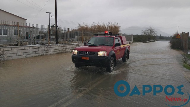 Τεράστια προβλήματα στο Δήμο Μεσσήνης- Κλειστή η 7η Ε.Ο.