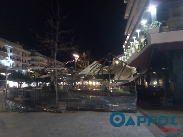 Συνεχίζουν να χτυπούν ανελέητα τα μποφόρ την Καλαμάτα