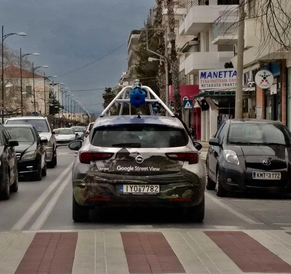 Στην Καλαμάτα χθες για χαρτογράφηση η Google