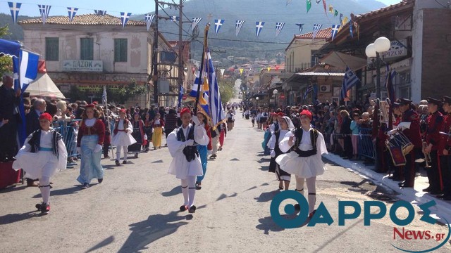Λαμπρός εορτασμός της εθνικής επετείου της 25ης Μαρτίου 1821 στην Κυπαρισσία! (φωτογραφίες & βίντεο)