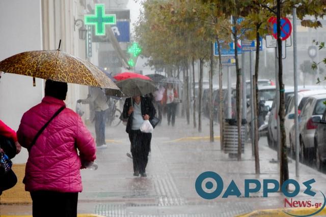 Νέο κύμα κακοκαιρίας στη χώρα – Βροχές από το απόγευμα στη Μεσσηνία